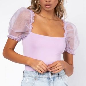 Size 2 princess polly bodysuit only worn 2 times message before purchasing!!